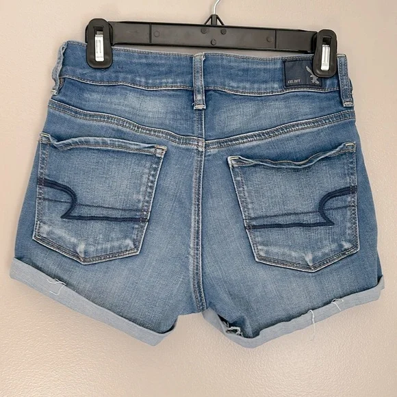 American Eagle Hi-Rise Shortie Shorts - Picture 4 of 7